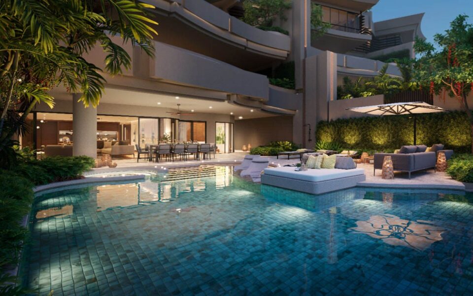 Banyan Tree Beach Residences Sirena, 3к Пентхаус с бассейном, тип D, 488–493 м2, Пхукет, Бангтао