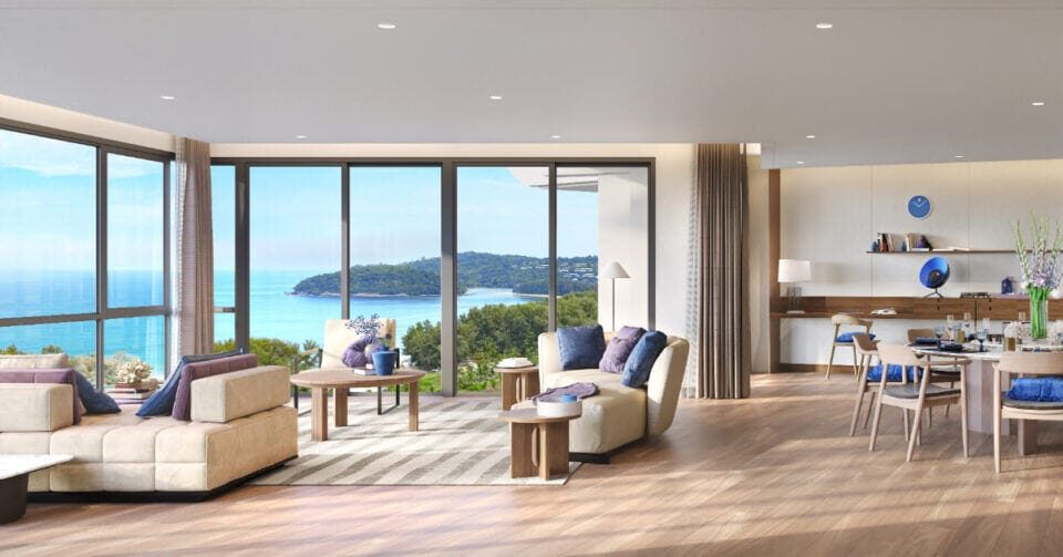 Banyan Tree Beach Residences Sirena, 3к Пентхаус с бассейном, тип D, 488–493 м2, Пхукет, Бангтао