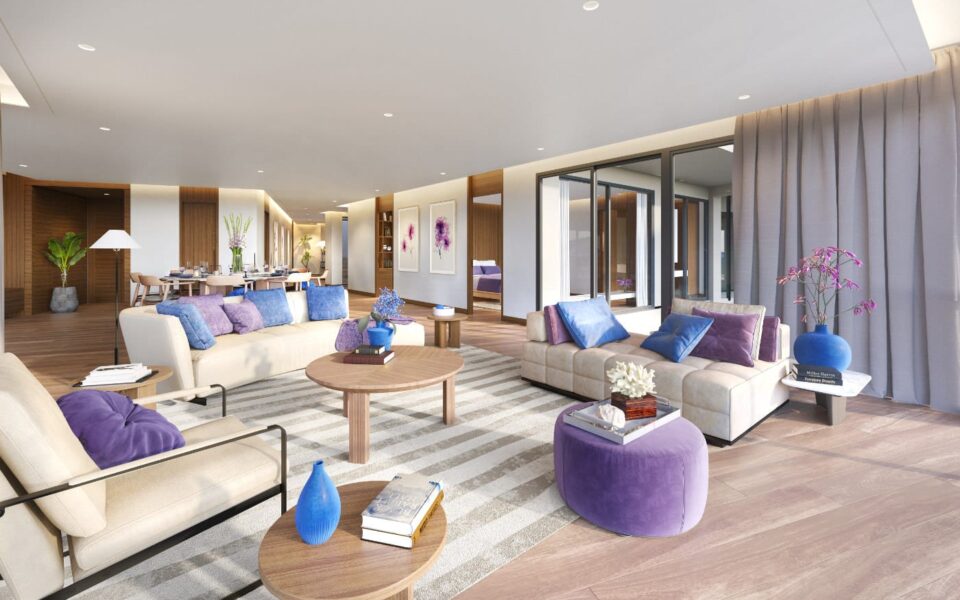 Banyan Tree Beach Residences Sirena, 3к Пентхаус с бассейном, тип D, 488–493 м2, Пхукет, Бангтао