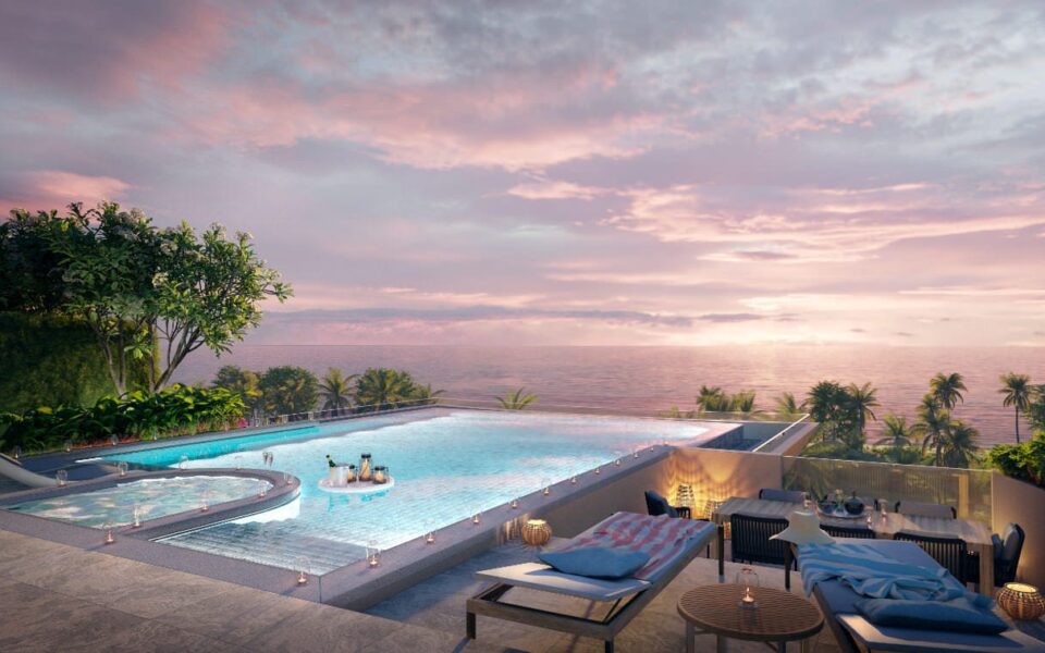 Banyan Tree Beach Residences Sirena, 3к Пентхаус с бассейном, тип D, 488–493 м2, Пхукет, Бангтао