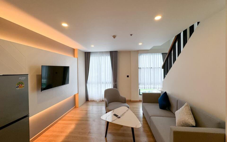La Vita Duplex | Раваи | Двухуровневая квартира 58 м² с одной спальней и видом на море