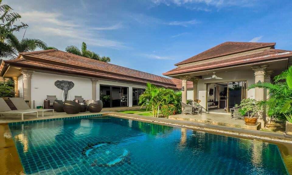 Garden Bungalows | Раваи | Вилла с 4 спальнями и собственным бассейном
