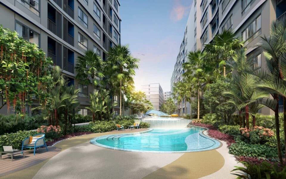 Dcondo Reef, 2к Квартира 54 м2 — Аренда, Пхукет, Кату