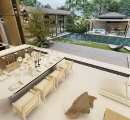 Prestige Villas, Вилла, 424 м2, Пхукет, Бангтао