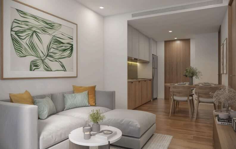 VIP Tropika, 1BR, 44,65–46,07 м², Пхукет, Чонг Тале