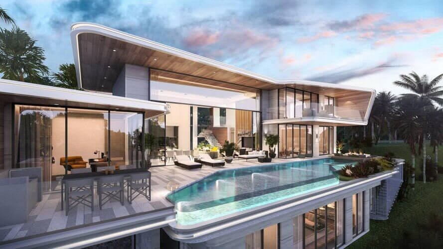 AYANA Soluna Villas, Вилла Type D, 741,30 м2, Пхукет, Маник