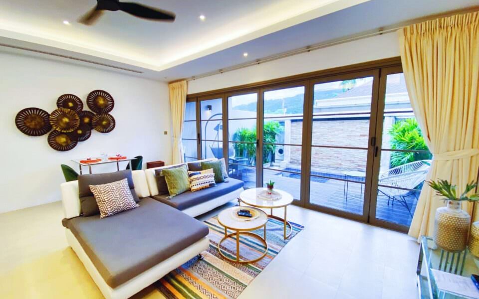Shanti Villas, Вилла 1к 120 м2 — Аренда, Пхукет, Бангтао