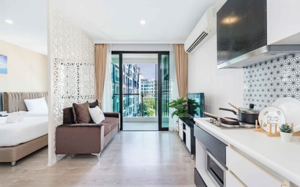 Royal Lee Phuket, Студия, 31,35 м2, Пхукет, Най Янг