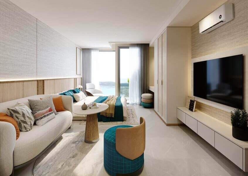 Vibe Residence Karon, Студия 28 м2, Пхукет, Карон