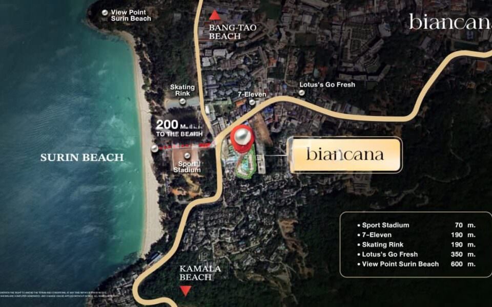 The Title Biancana, 1к Квартира 39 м2, Пхукет, Сурин