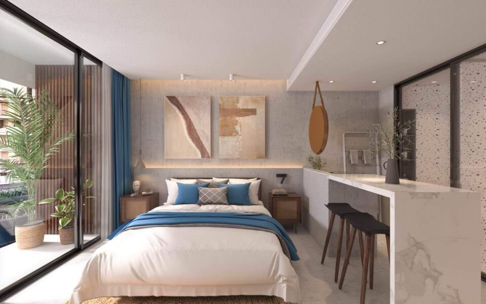 Sunshine Beach, Студия, 33 м2, Пхукет, Бангтао