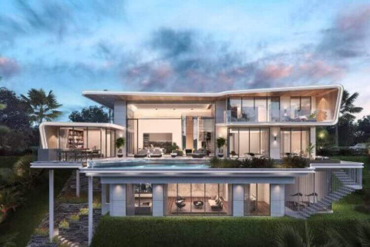 AYANA Soluna Villas, Вилла Type A, 350,90–355,40 м2, Пхукет, Маник
