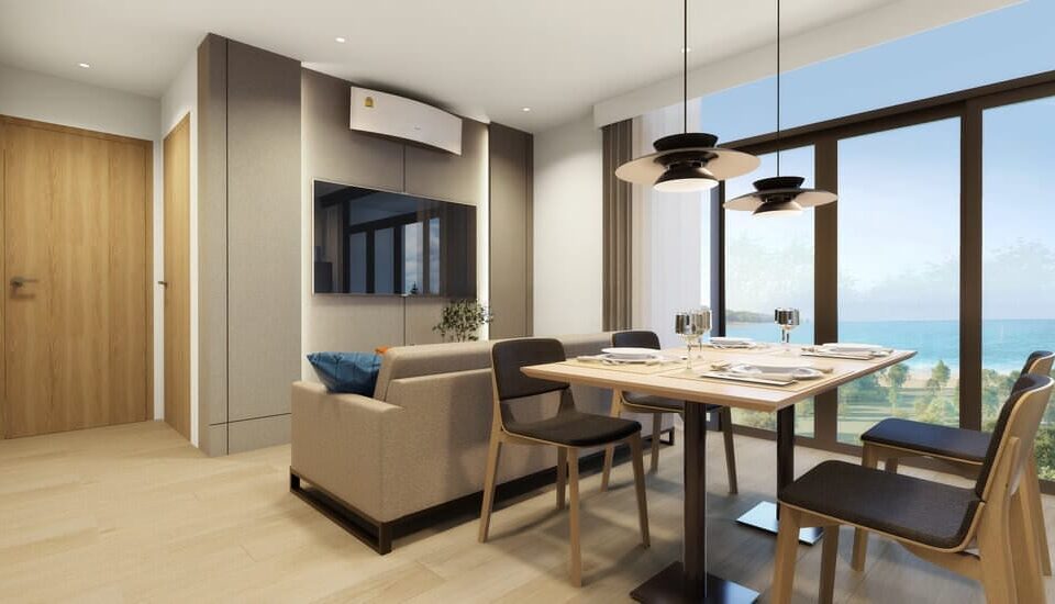Sea Heaven Naithon Phuket, 2к Квартира 60 м2, Пхукет, Найтон
