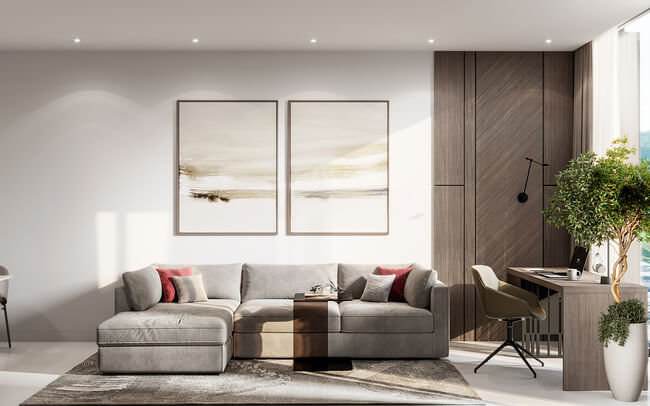Sun Hills Lakeside, 1к Квартира 53 м2, Пхукет, Банг Тао
