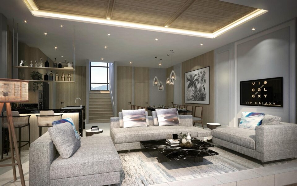 VIP Galaxy Villas Rawai, Таунхаус с бассейном, Type B, 420 м2, Пхукет, Раваи