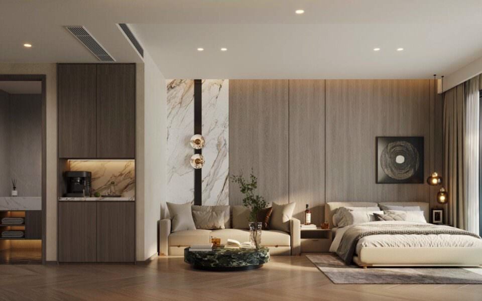 AYANA Heights Seaview Residence, Студия, 37 м2, Пхукет, Бангтао
