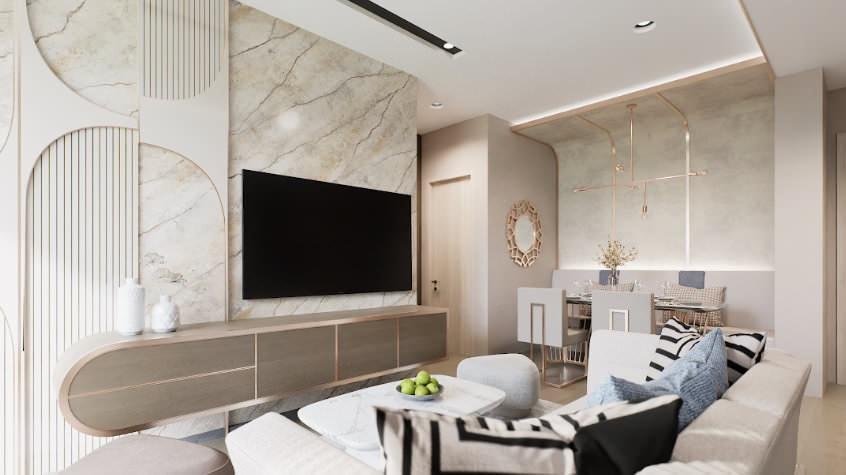 Bellevue Lagoon Phuket, 2к Квартира, 75 м2, Пхукет, Бангтао