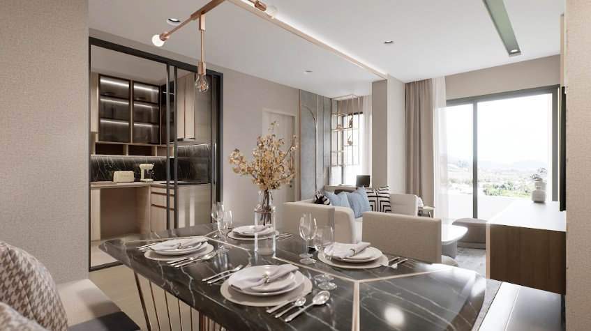 Bellevue Lagoon Phuket, 2к Квартира, 75 м2, Пхукет, Бангтао