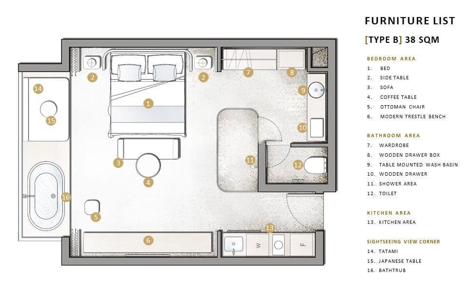 ADM Platinum Bay, Студия, 38 м2, Пхукет, Камала