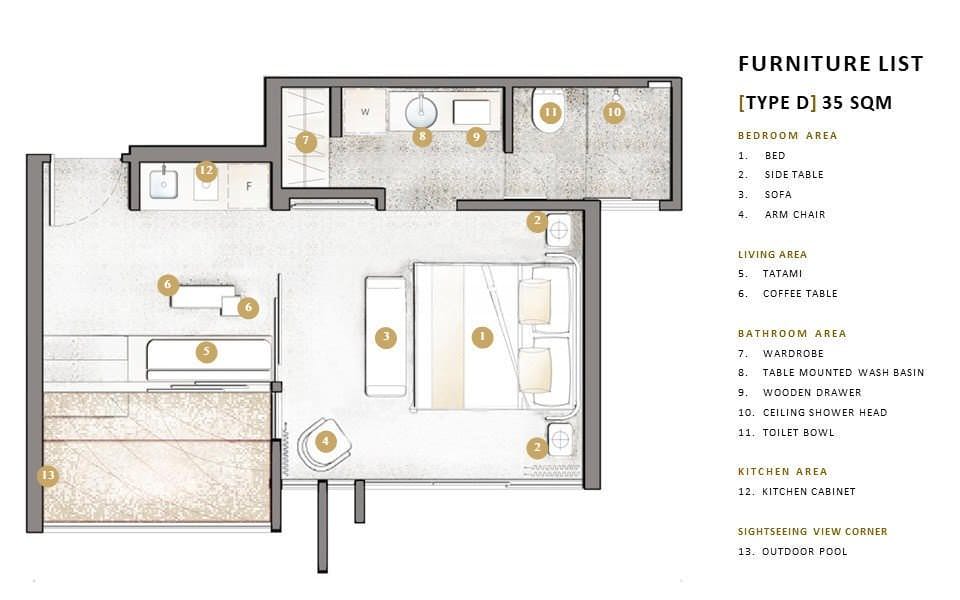 ADM Platinum Bay, 1к Квартира, 35 м2, Пхукет, Камала