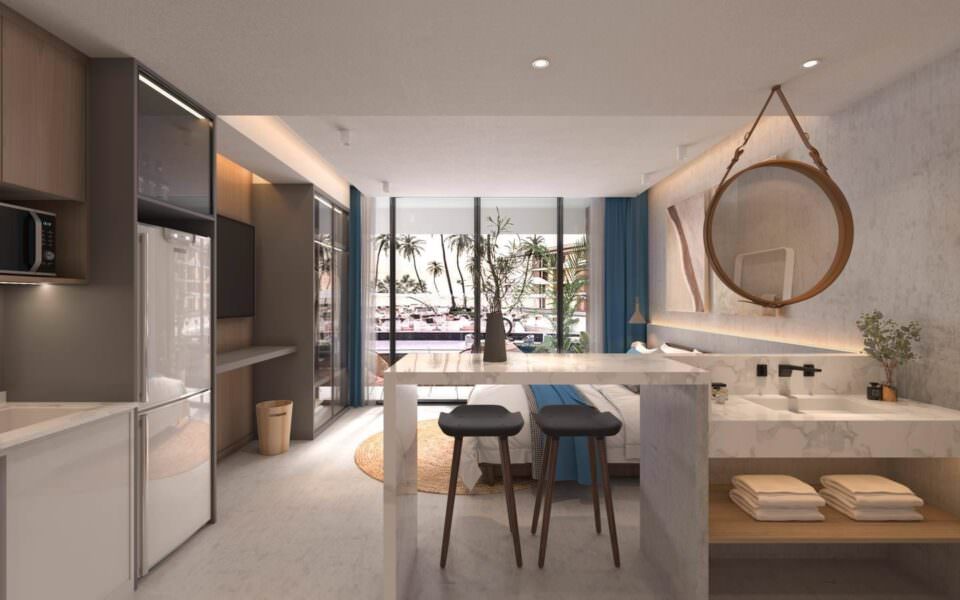 Sunshine Beach, Студия, 33 м2, Пхукет, Бангтао