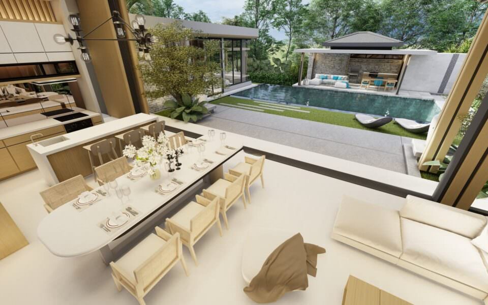 Prestige Villas, Вилла, 298 м2, Пхукет, Бангтао