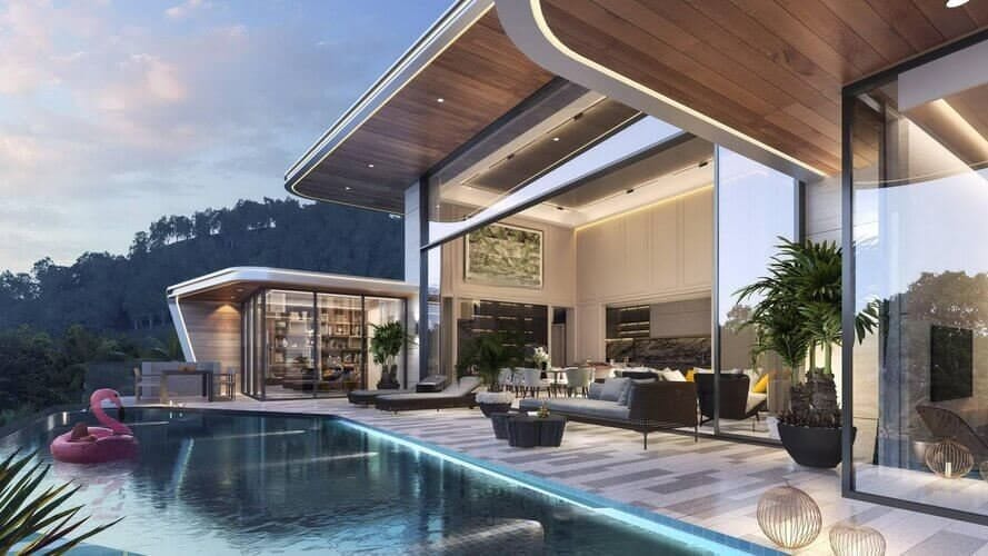 AYANA Soluna Villas, Вилла Type D, 741,30 м2, Пхукет, Маник