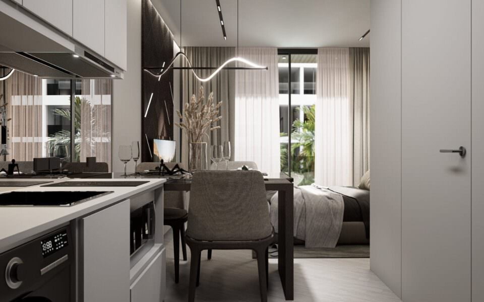Sun Hills, Студия, 26,5–31,4 м2, Пхукет, Бангтао