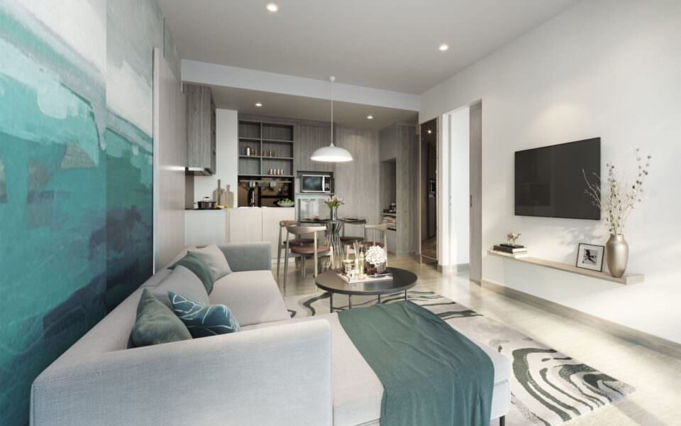 Skypark Celeste, 2к Квартира, 40 м2, Пхукет, Бангтао