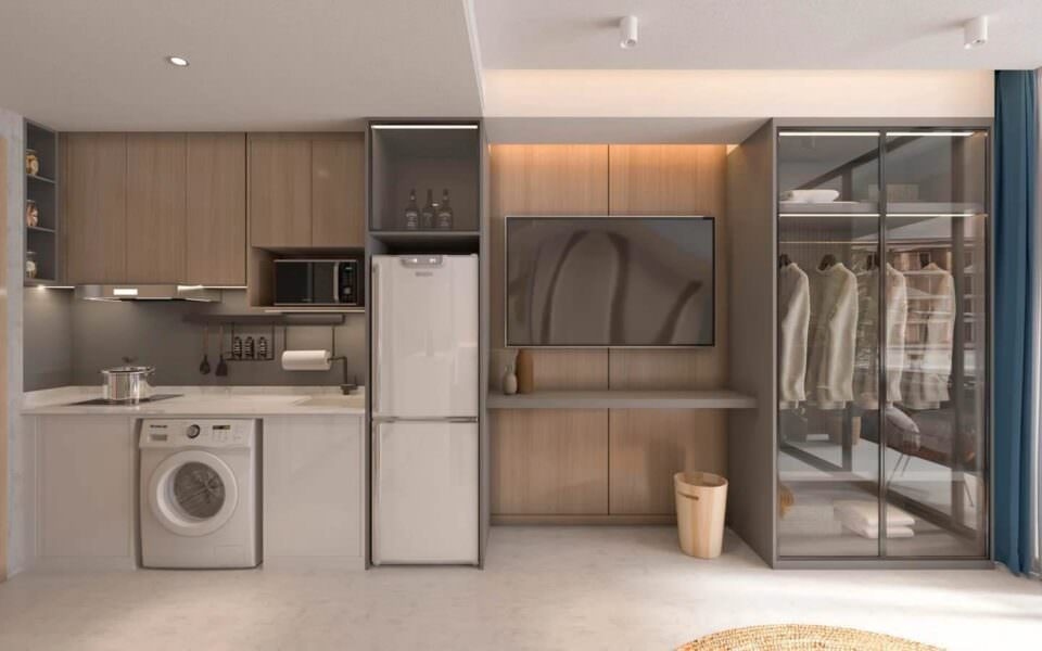 Sunshine Beach, Студия, 33 м2, Пхукет, Бангтао