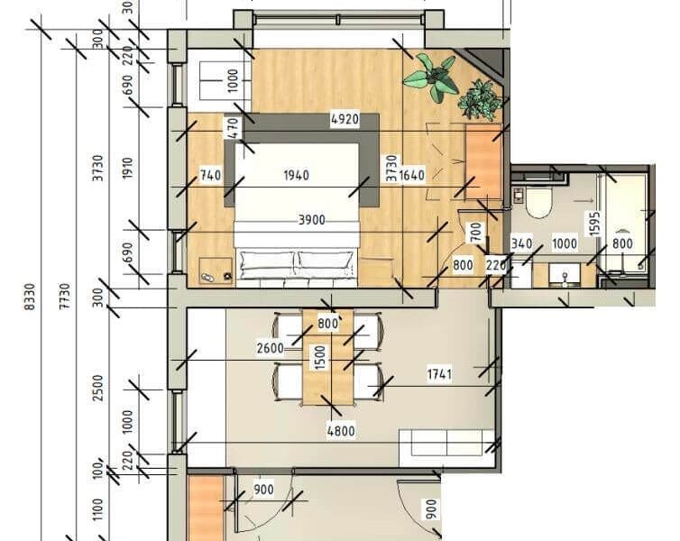 Modeko Luxury, 1к Квартира, 37 м2, Пхукет