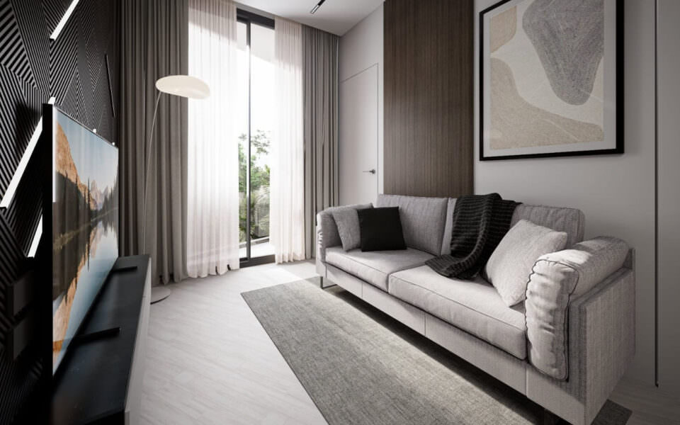 Sun Hills, 2к Квартира, 51 м2, Пхукет, Бангтао