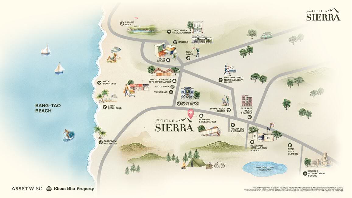 The Title Sierra, ЖК, Пхукет, Банг Тао