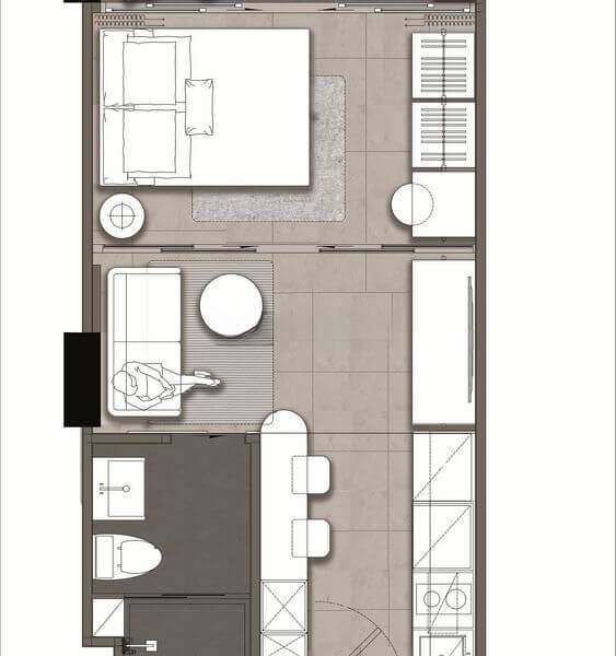 Wyndham Fantasea Condo Chalong, 1к Квартира, 28 м2, Пхукет, Чалонг
