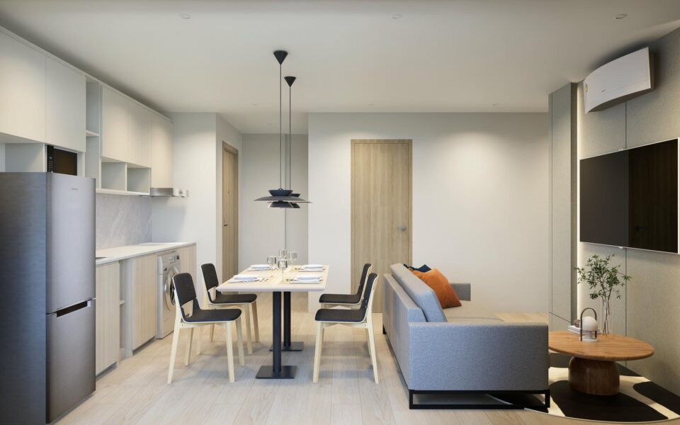 Sea Heaven Naithon, Фаза 3.1, 2к Квартира, 56,76–58,29 м2, Пхукет, Найтон