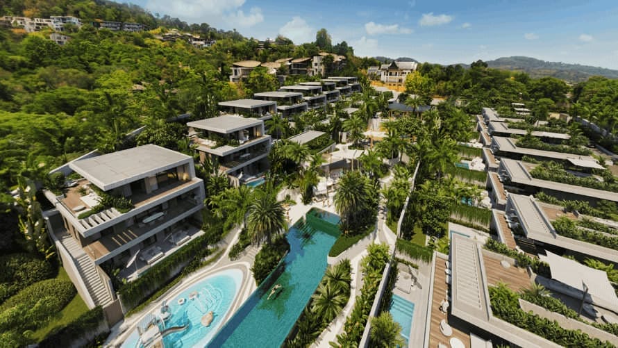 Mutti Family Villas Coral, 4к Вилла, 443,55–452,25 м2, Пхукет, Чалонг