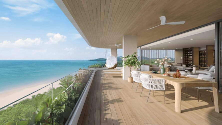 Banyan Tree Beach Residences Oceanus, 4к Квартира с бассейном, 483,50 м2, Пхукет, Бангтао