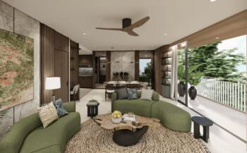 Laguna Golf Residences Hibiscus, 2к Квартира, 99 м2, Пхукет, Чонг Тале