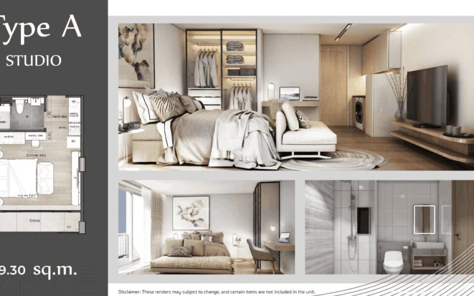 VIP Space Odyssey, Studio, 29,30–31,70 м², Пхукет, Раваи