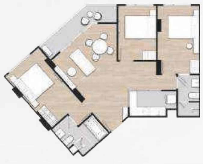 So Lagoon Cherngtalay, 3к Квартира, 85 м2, Пхукет, Чонг Тале
