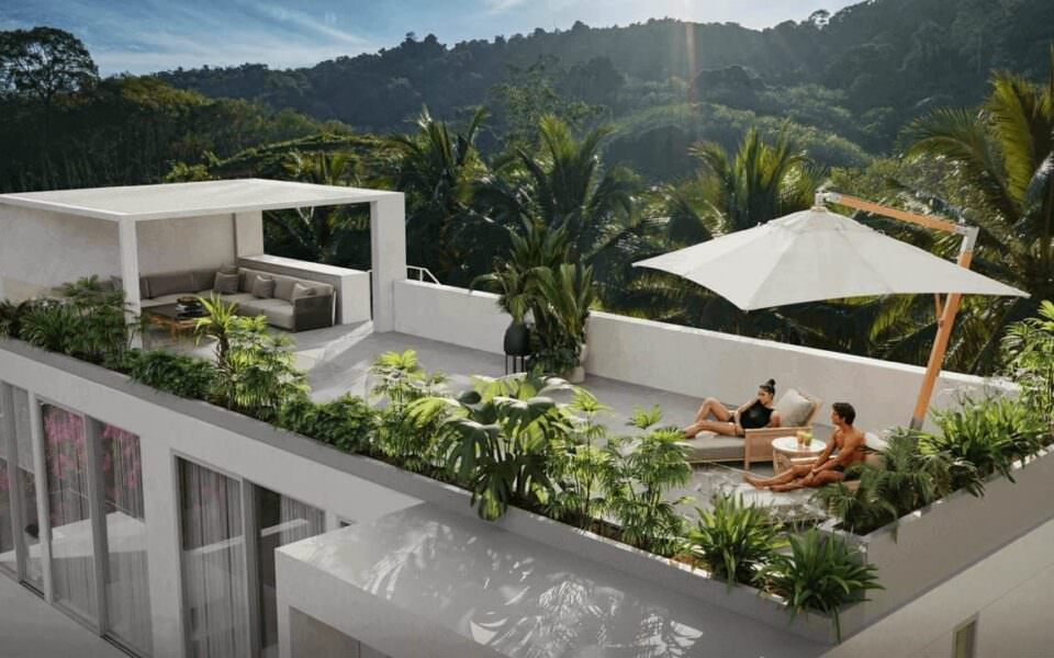 Capella Villas, Вилла с террасой на крыше, 473 м2, Пхукет, Раваи