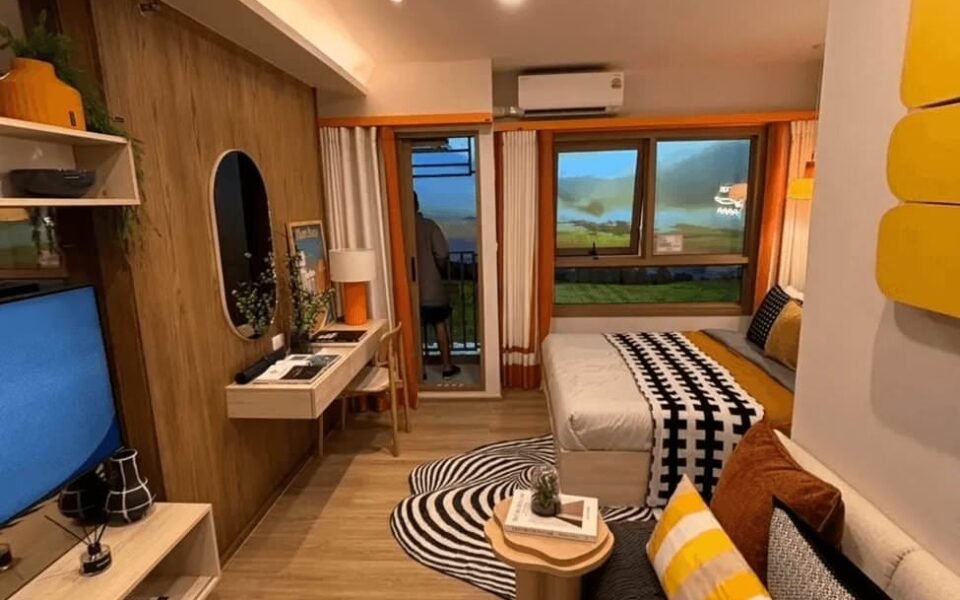 Escent Phuket, Студия 25 м2, Пхукет, Wichit