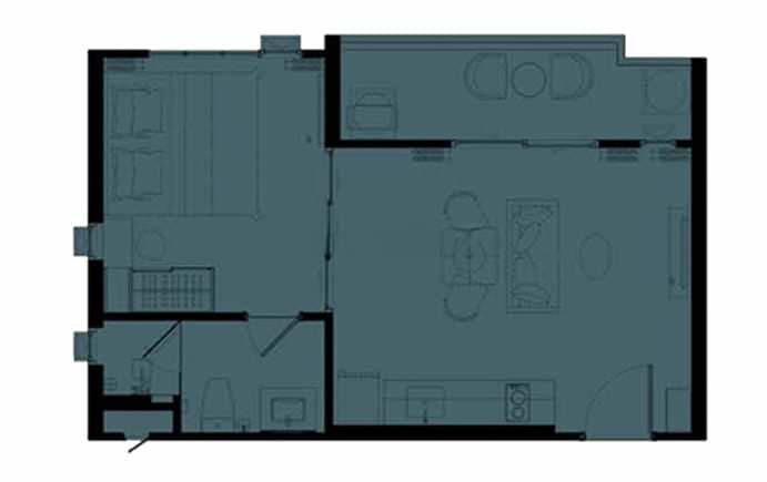 The Katabello, 1к Квартира, 41 м2, Пхукет