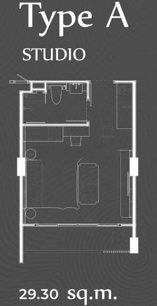 VIP Space Odyssey, Studio, 29,30–31,70 м², Пхукет, Раваи