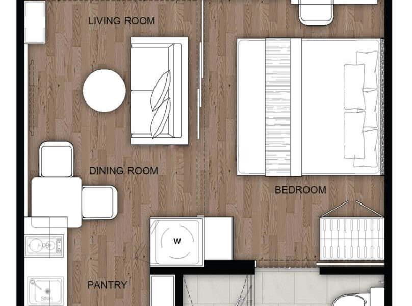 Vip Venus Karon, 1к Квартира, 30 м2, Пхукет, Карон