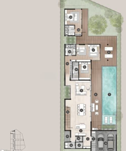 Highland Park Residences, Вилла, 604 м2, Пхукет, Бангтао