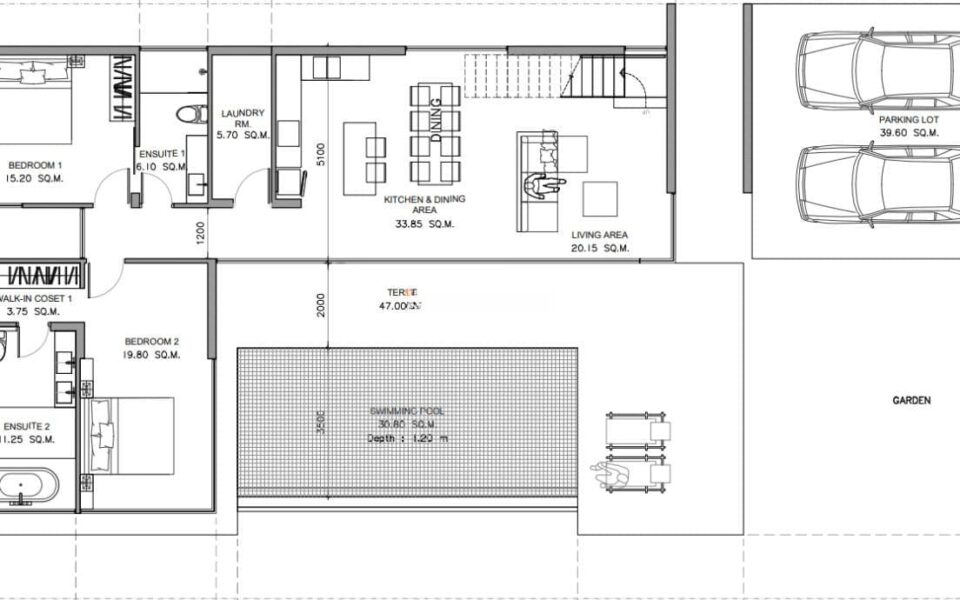 Aileen Villas Layan, Вилла, 470 м2, Пхукет, Чонг Тале