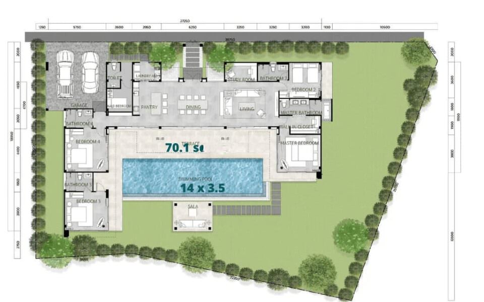 The Ozone Campus Villa, Вилла, 394 м2, Пхукет