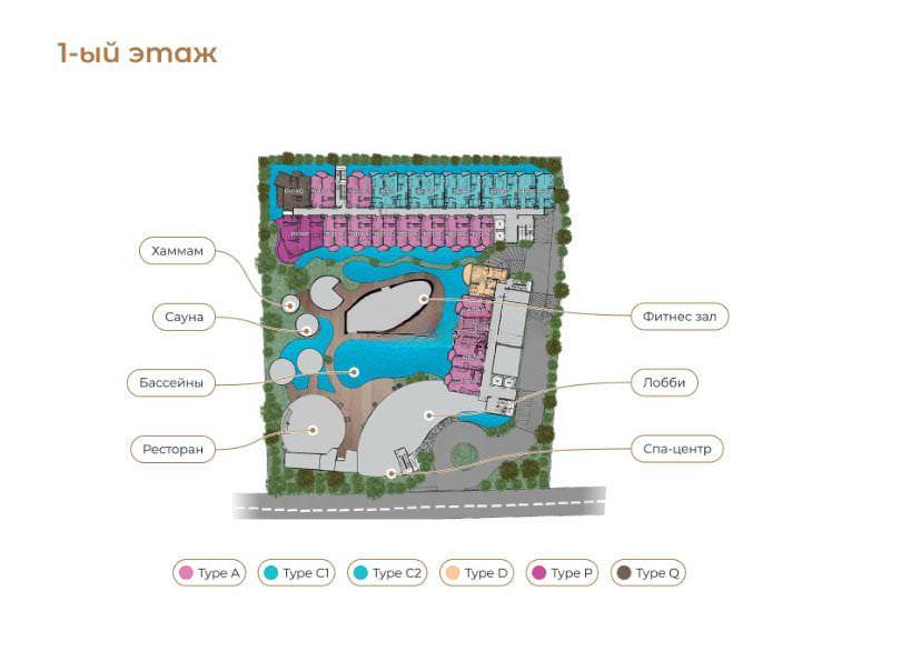 Aura Condominium, 1к Квартира, 36,85–74,99 м2, Пхукет, Чалонг