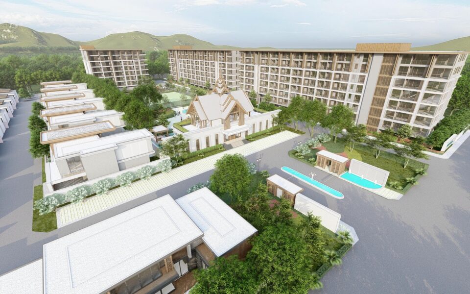 The Ozone Oasis, 1к Квартира B, 40 м2, Пхукет, Банг Тао